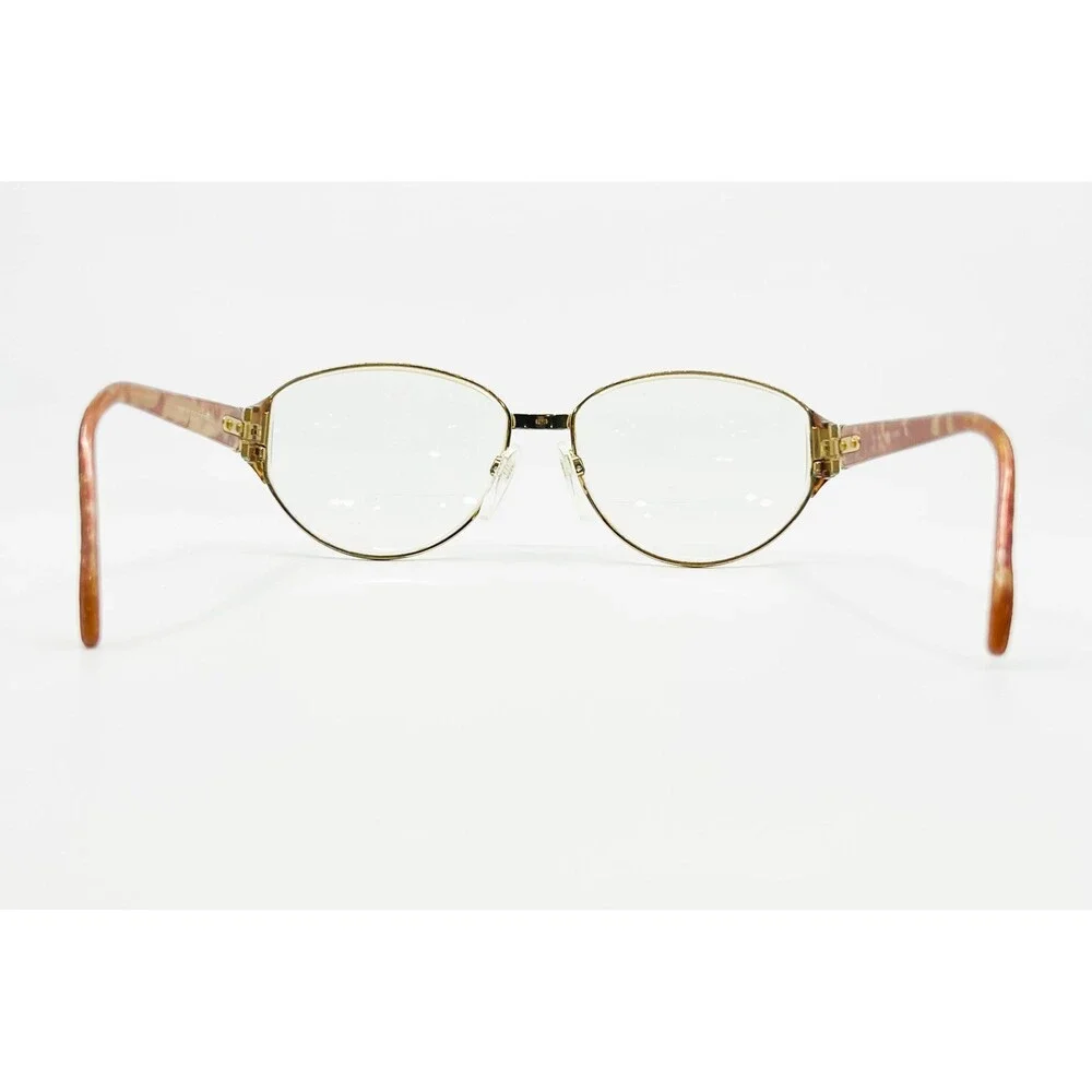 Silhouette Eyeglasses Womens Gold Tortoise M6156 730 V6051 52-15 130